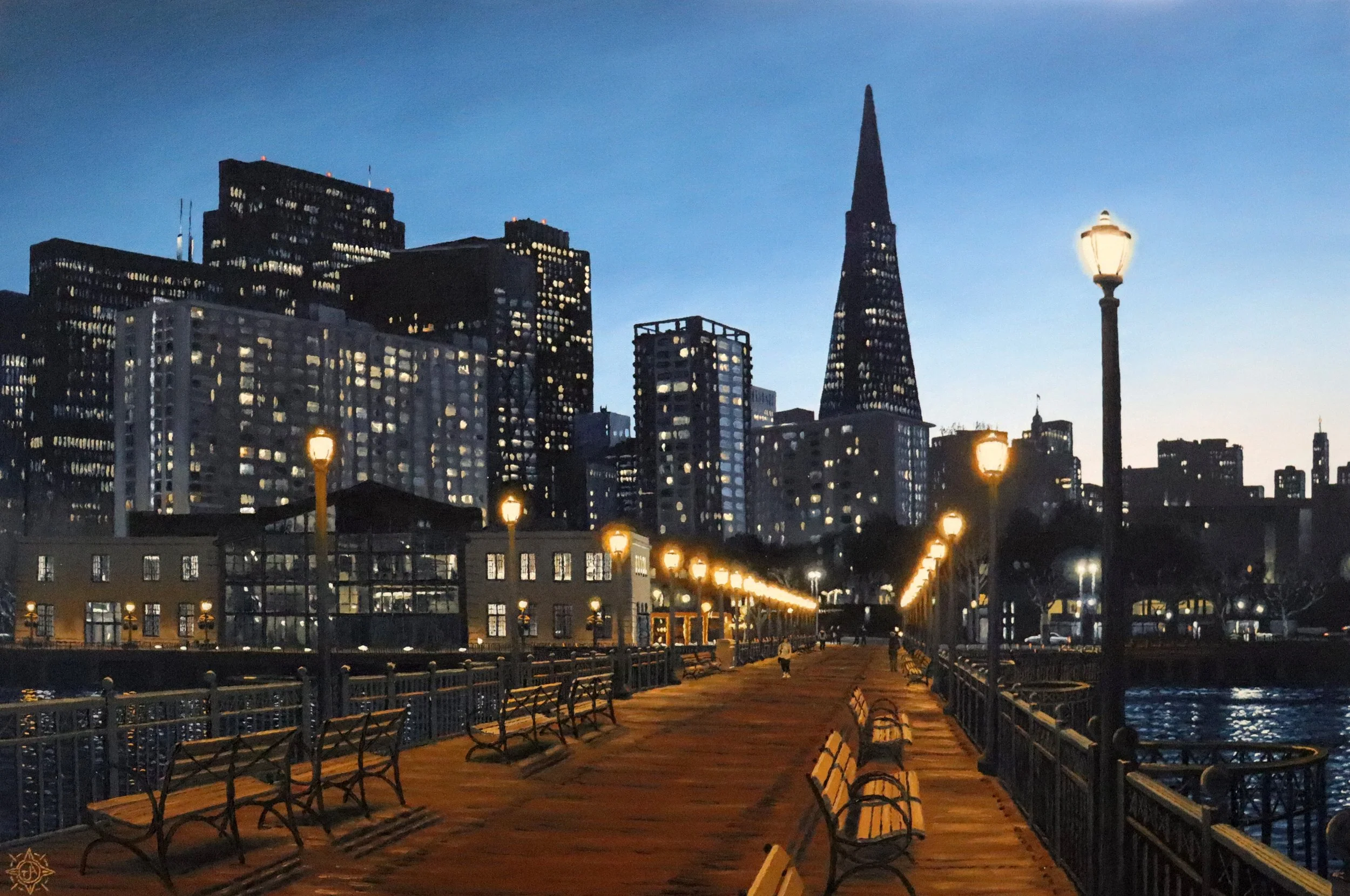 313 Evening Lights, Pier Seven.JPG