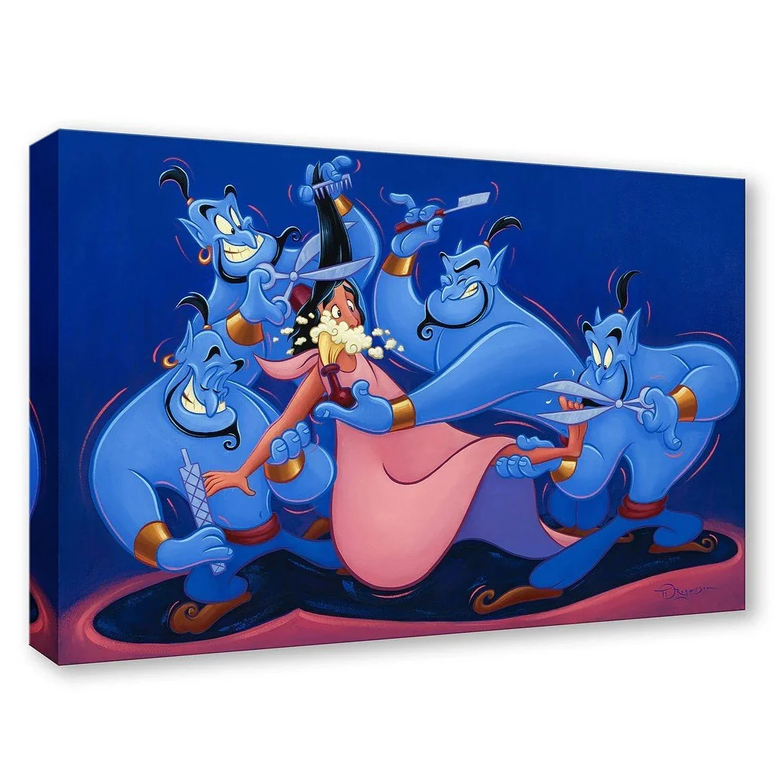 Genie at Your Service by Tim Rogerson  Premiere Treasure on Canvas.jpg