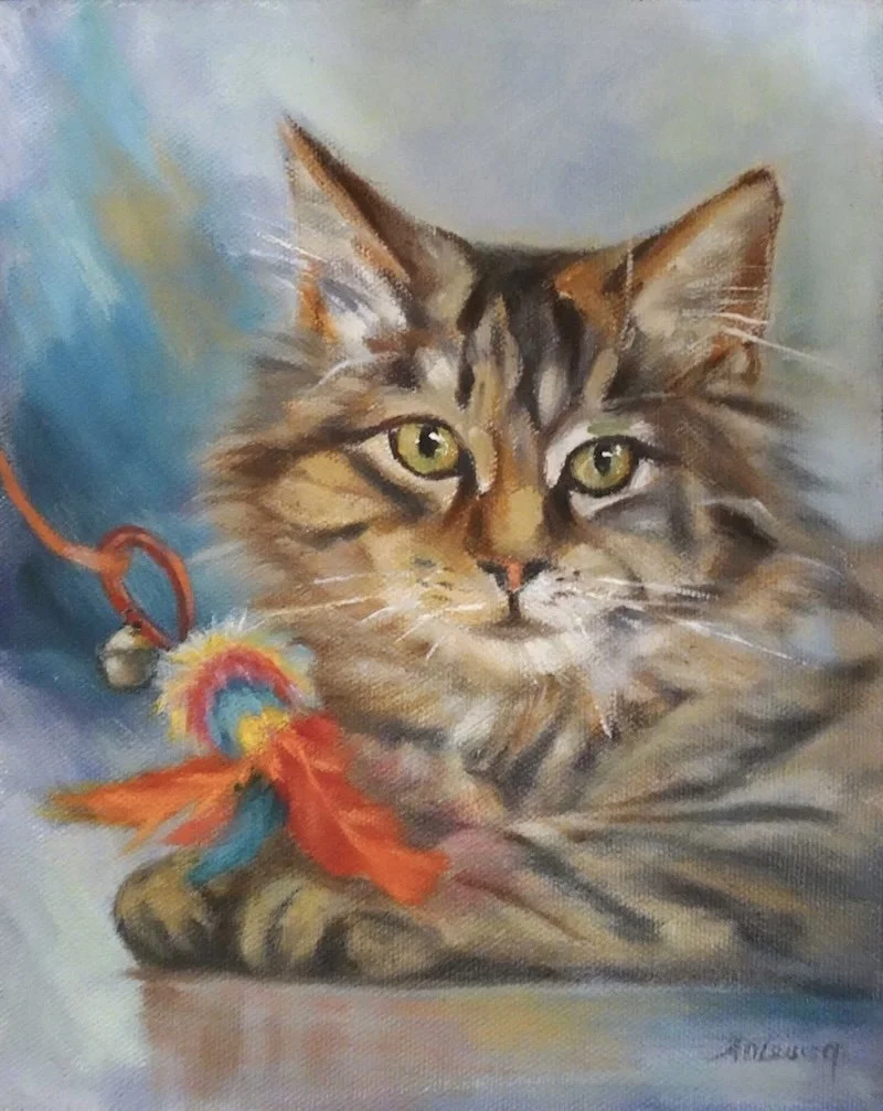 _I Am Watching You_10x8_Framed_ Oil on Canvas.jpg