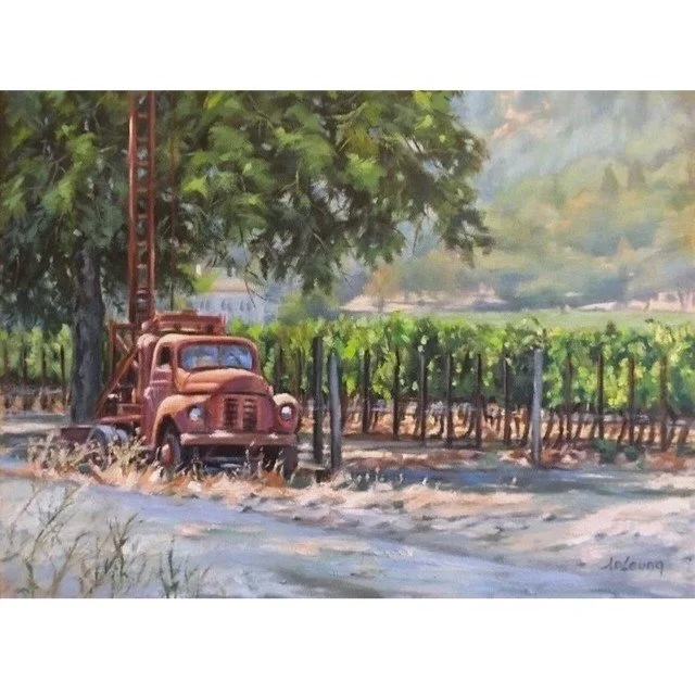 A Scene in Napa 12x16, Oil.jpg