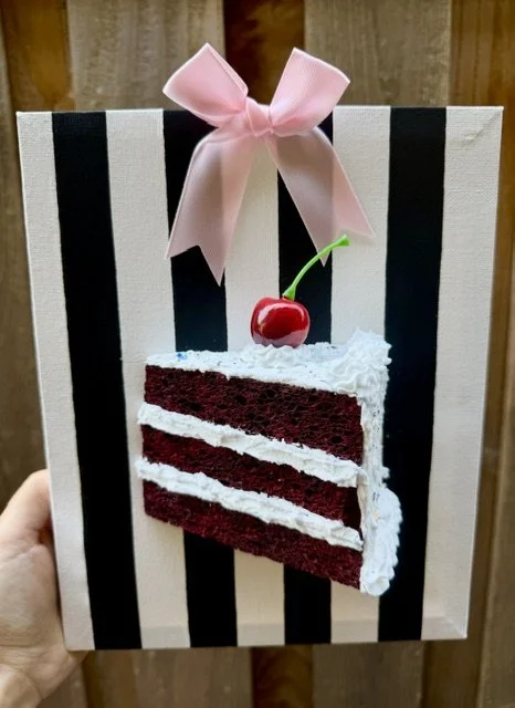 Red velvet cake black and white stripes.jpeg
