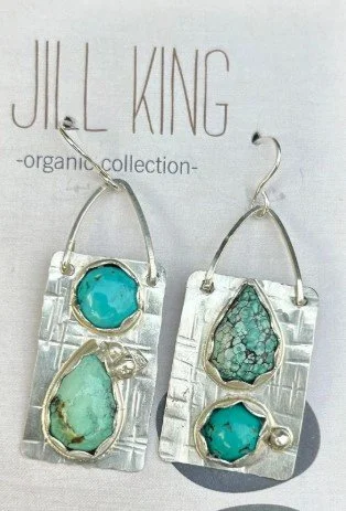 Turquoise and Silver Earrings.jpg