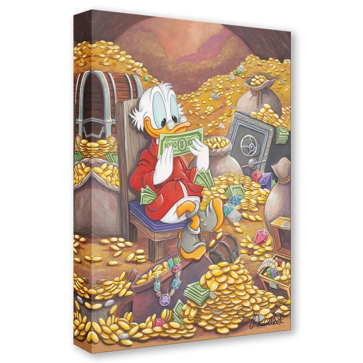 Scrooge’s Happy Place by Michelle St.Laurent.jpg