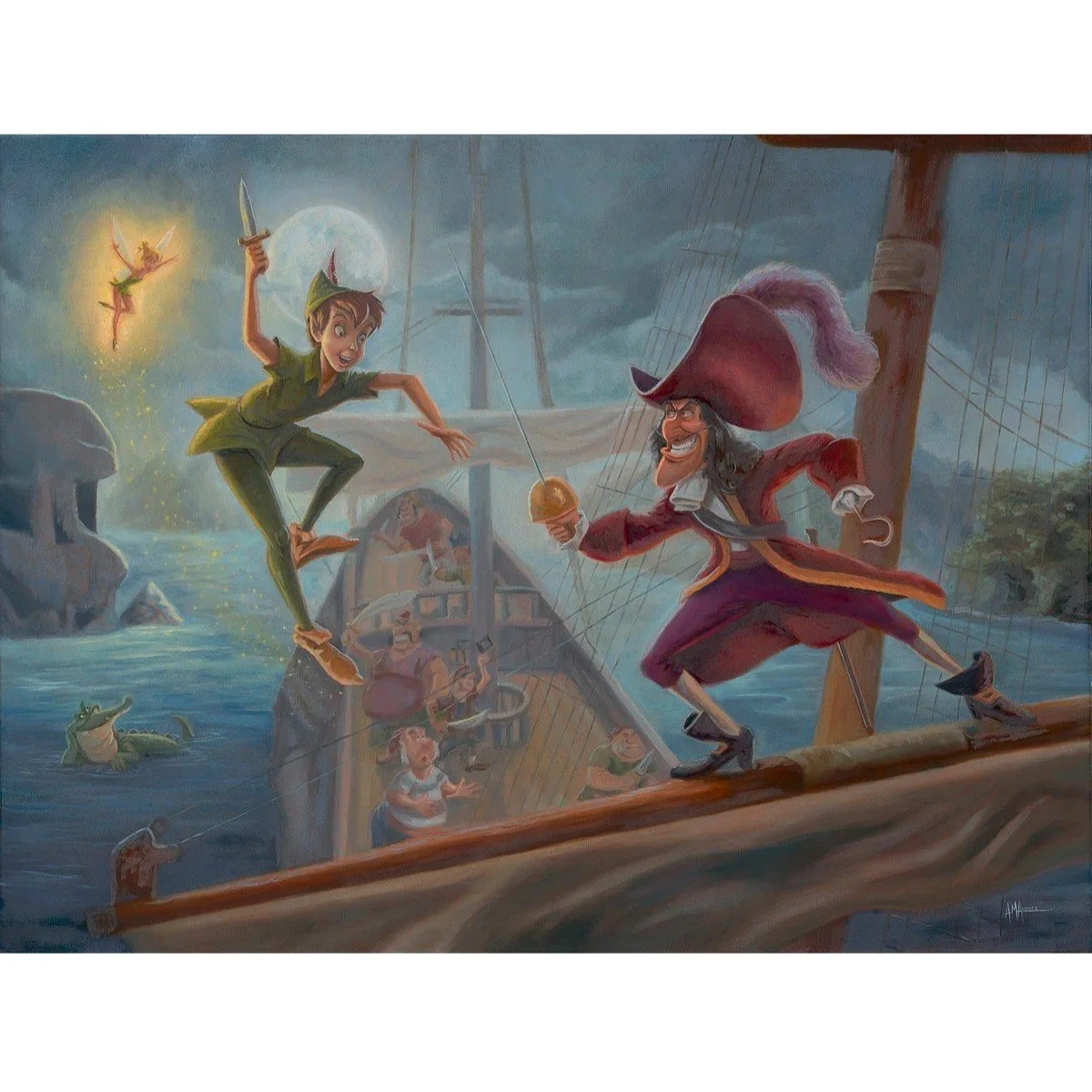 Battle for Neverland by Angel Alvarez  Signed and Numbered Edition.jpg