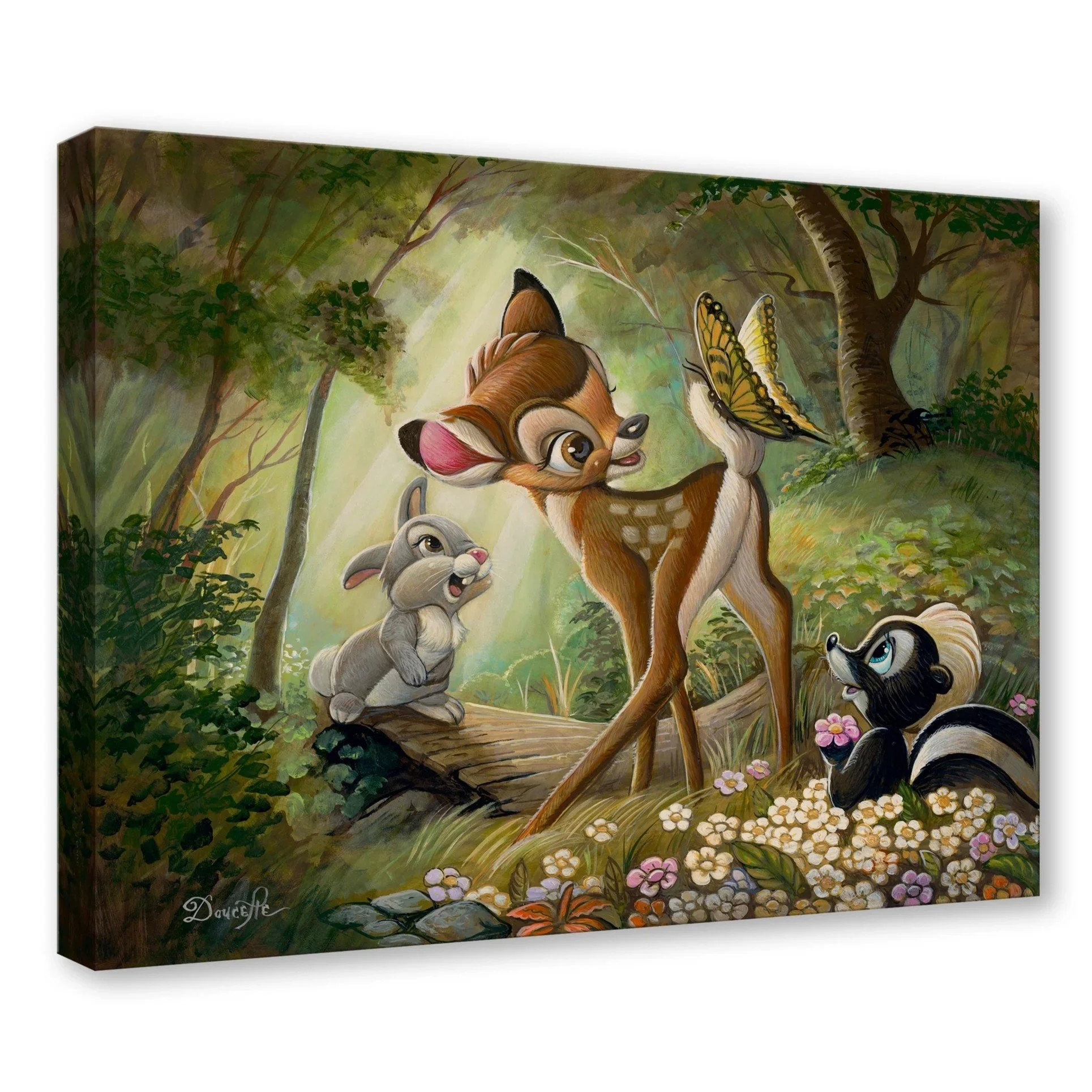 Bambi's First Butterfly by Bob Doucette  Signed and Numbered Edition 2.jpg