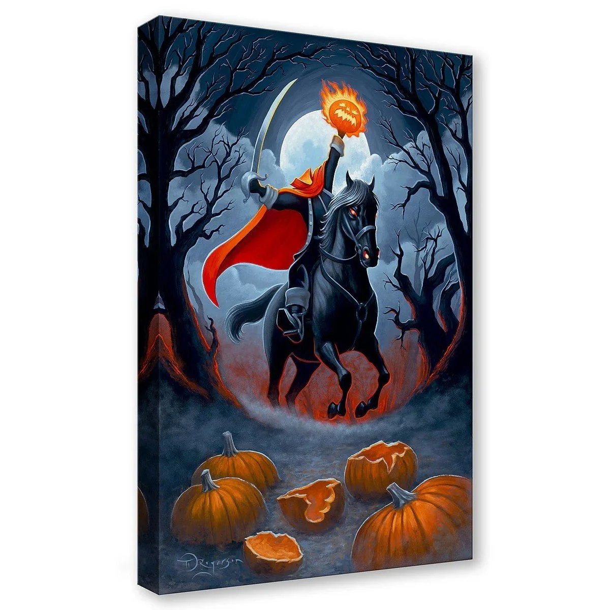 Headless Horseman Rides Tonight by Tim Rogerson  Signed and Numbered Edition 2.jpg