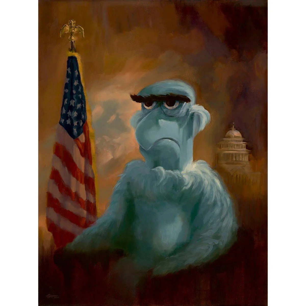 Sam Eagle, Presidential Portrait by Christophe Bouchard1.jpg