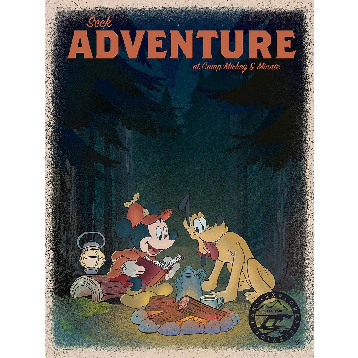 Seek Adventure by Bret Iwan  Signed and Numbered Edition.jpg