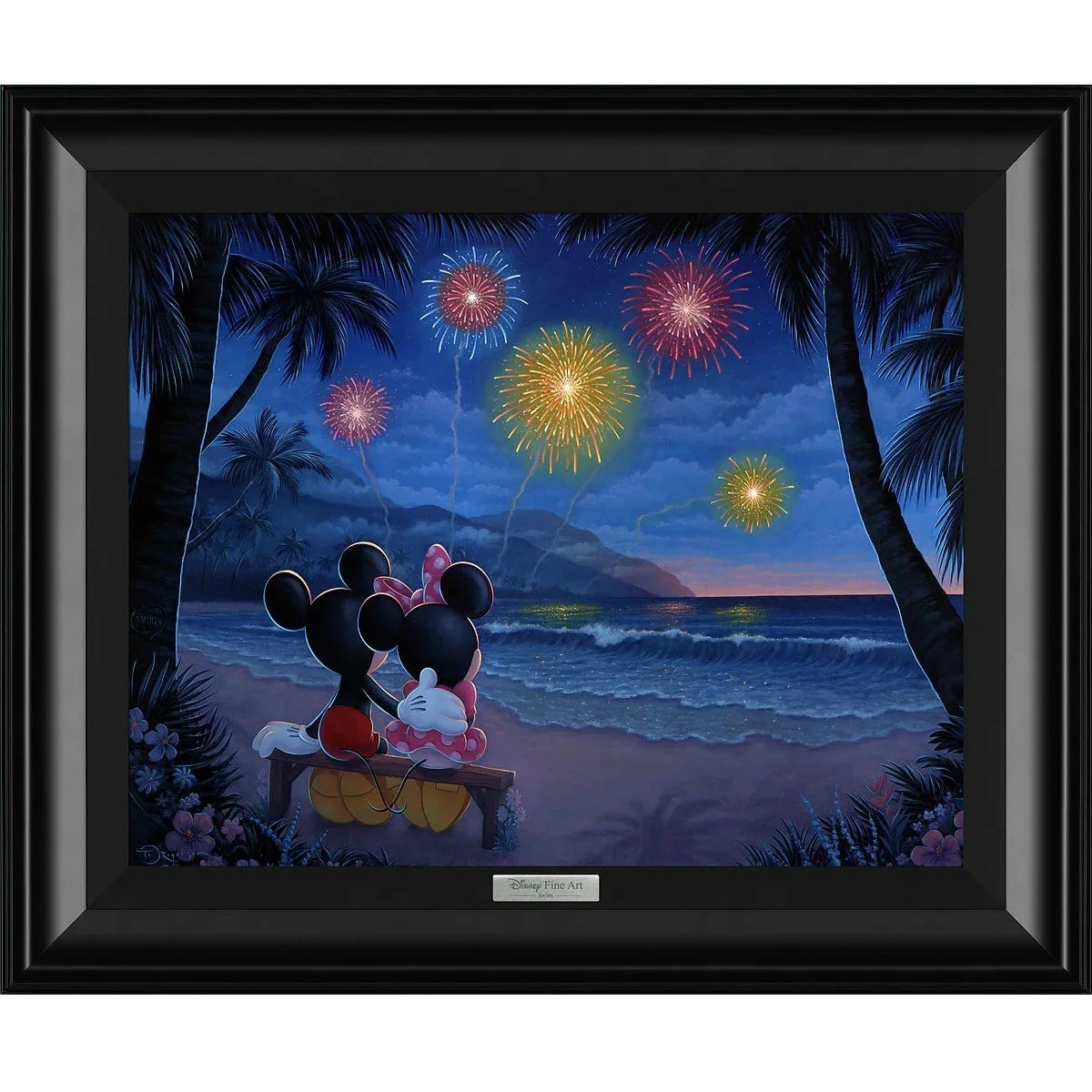 Evening Fireworks on the Beach by Tim Rogerson.jpg