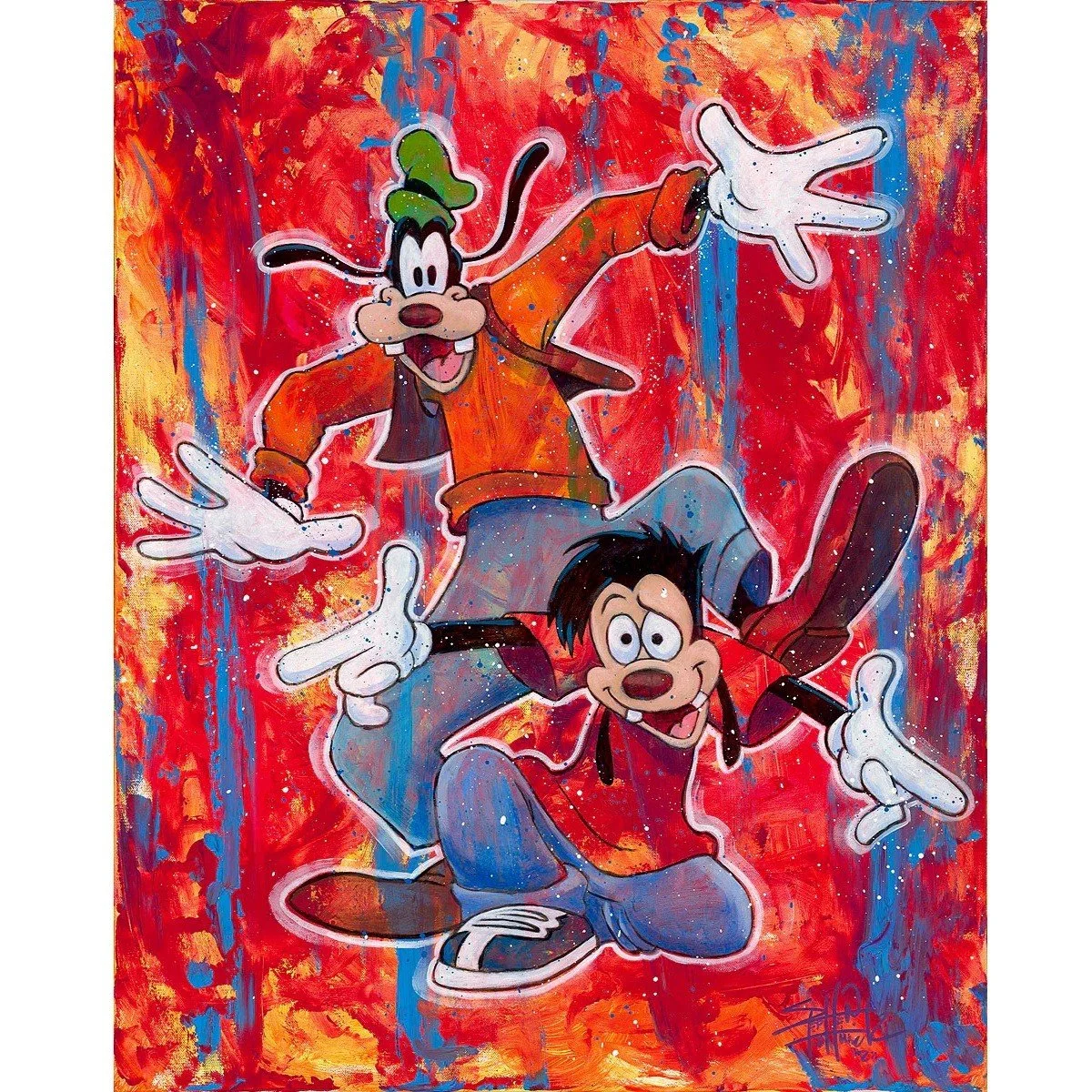 Goofy and Max by Stephen Fishwick 2.jpg
