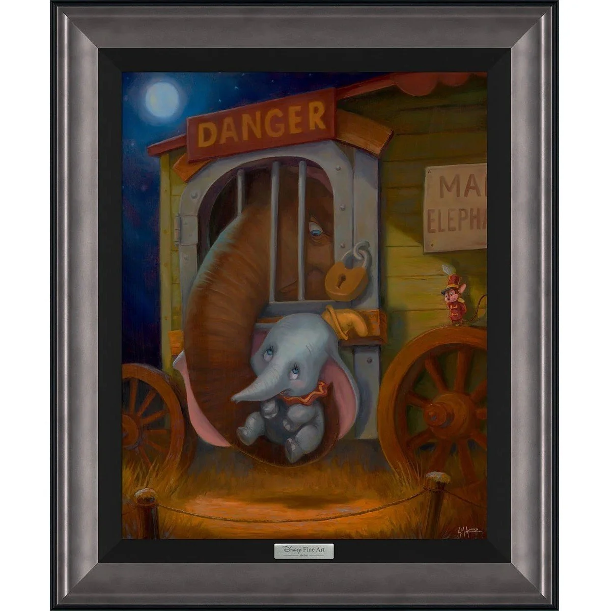 Dumbo & Mother Misunderstood by Angel Alvarez Silver Series Collection.jpg