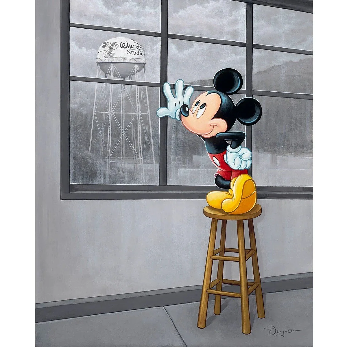 Walt's View by Tim Rogerson  Premiere Treasure on Canvas 2.jpg