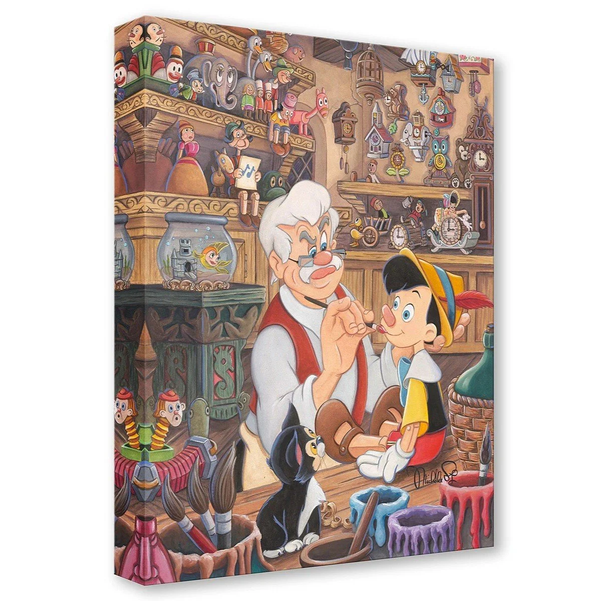 Geppetto’s Workshop by Michelle St.Laurent  Premiere Treasure on Canvas.jpg
