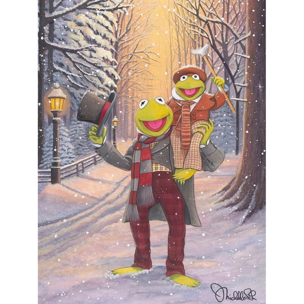 Kermit and Tiny Tim by Michelle St.Laurent 2.jpg