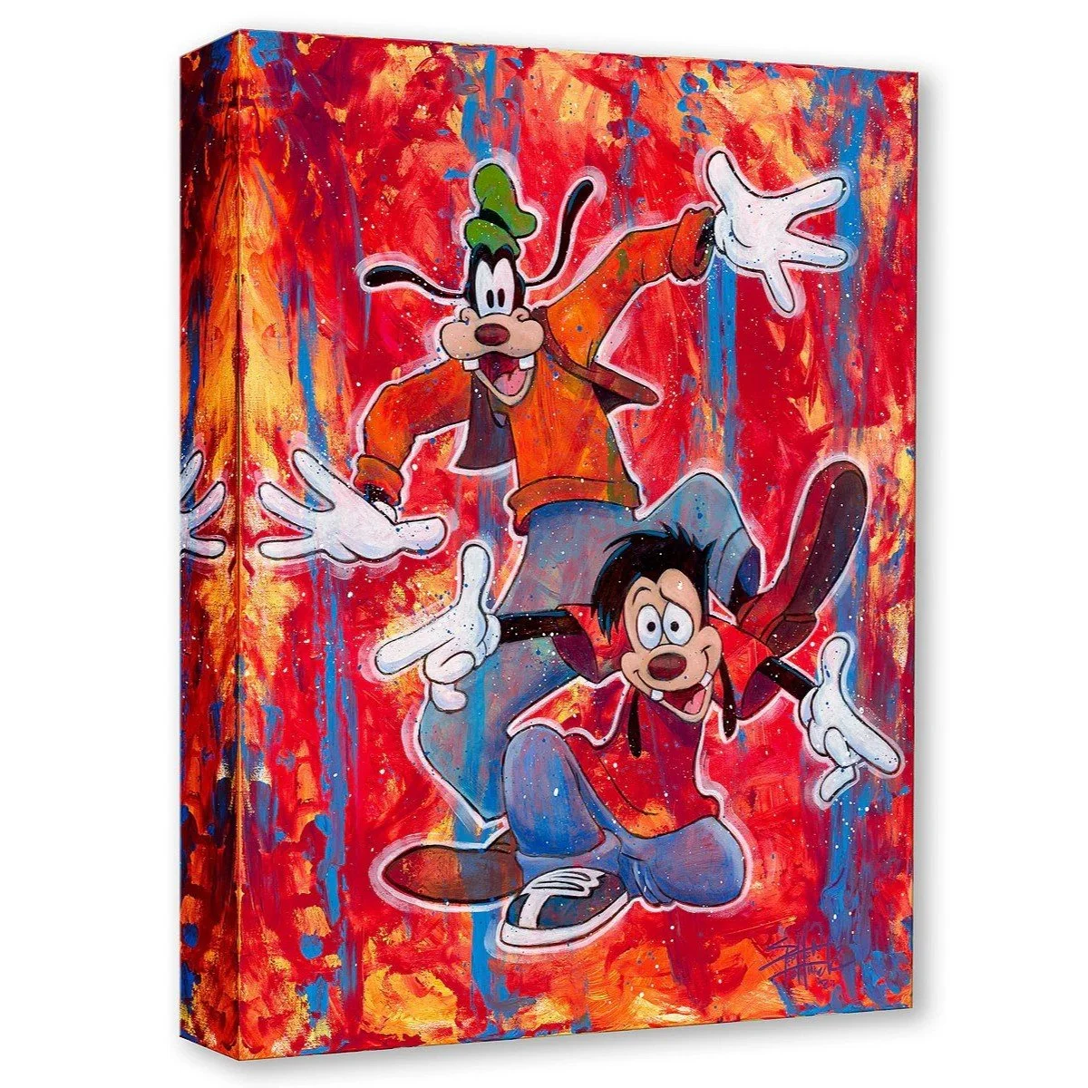 Goofy and Max by Stephen Fishwick.jpg