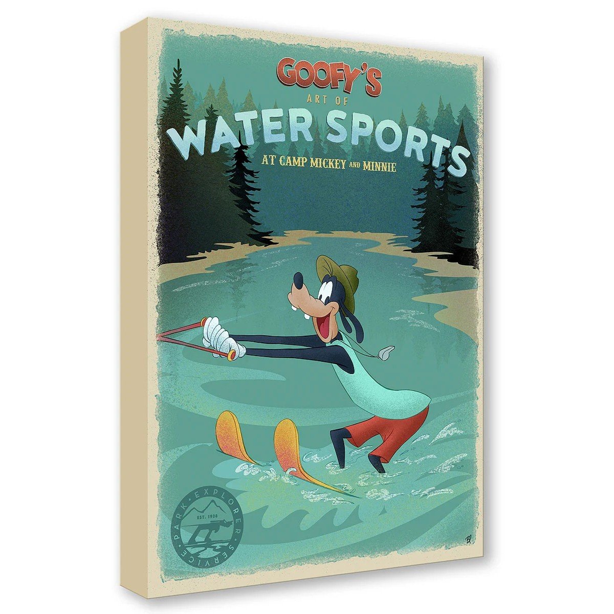 Goofy's Water Sports by Bret Iwan  Signed and Numbered Edition 2.jpg
