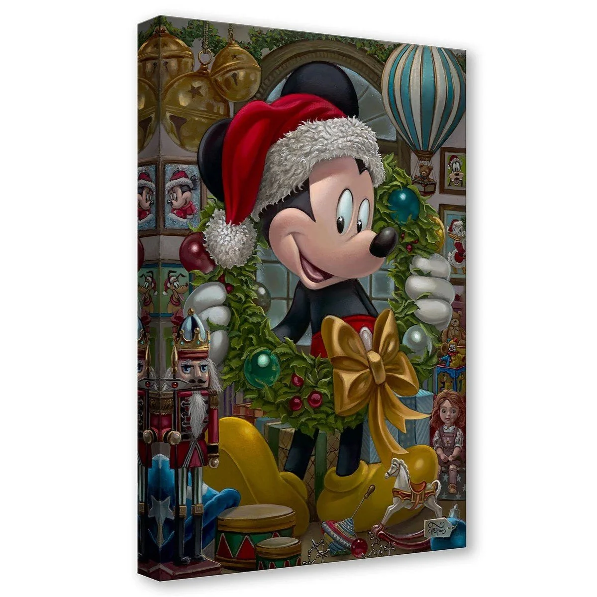 Christmas Mickey by Jared Franco Signed and Numbered Edition.jpg