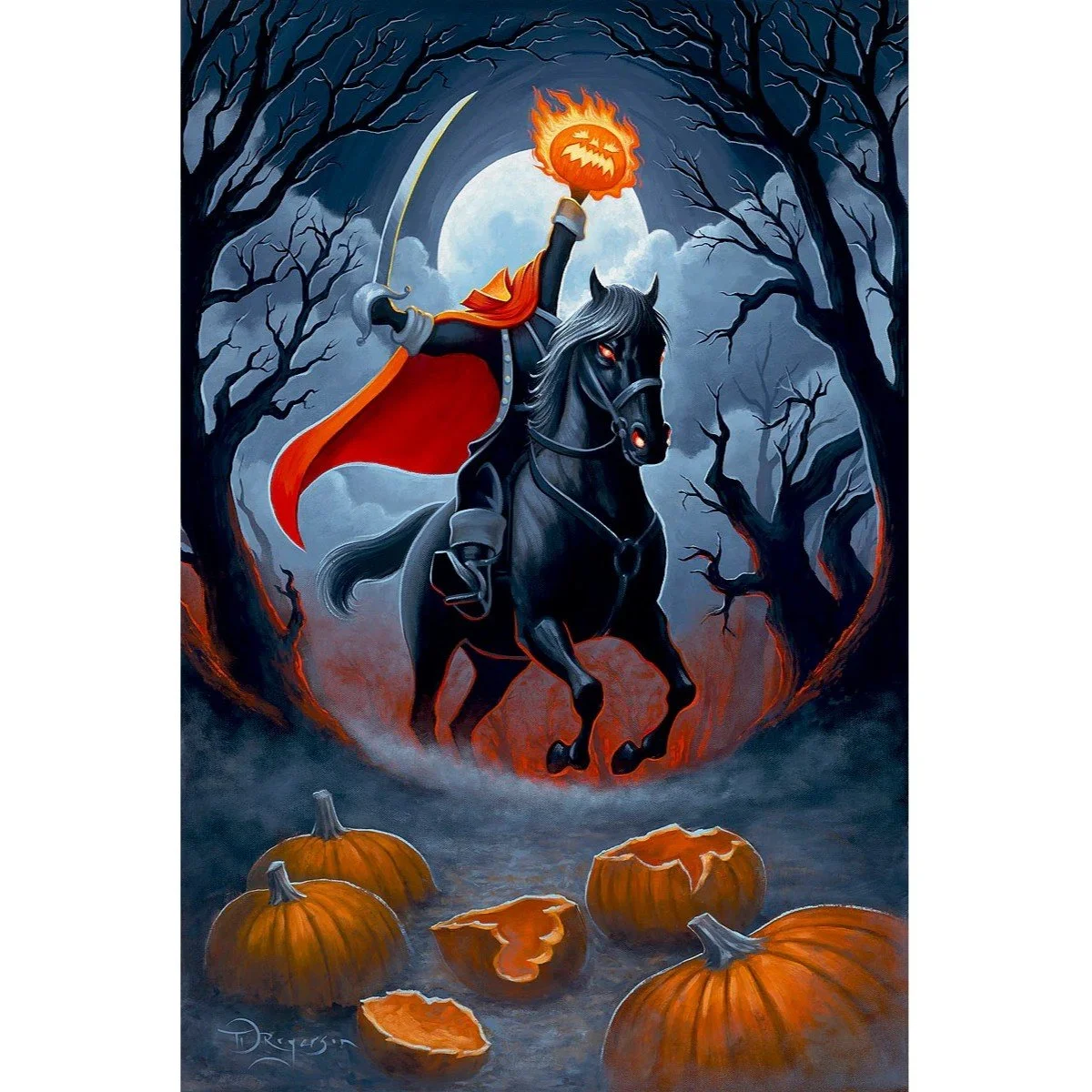 Headless Horseman Rides Tonight by Tim Rogerson 2.jpg