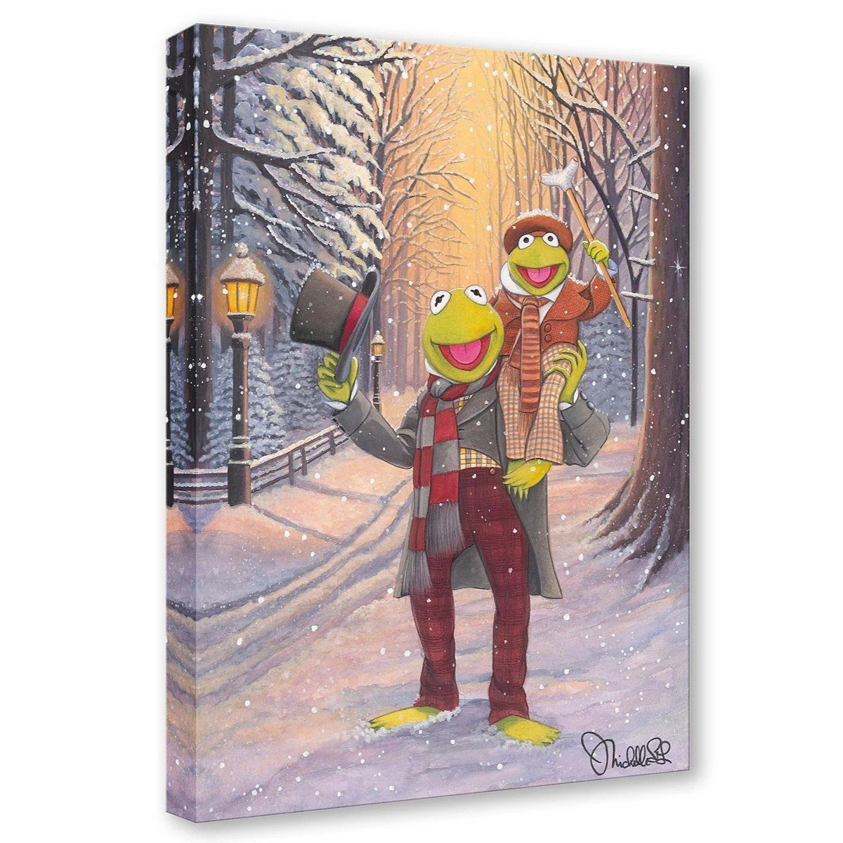 Kermit and Tiny Tim by Michelle St.Laurent  Signed and Numbered Edition 2.jpg