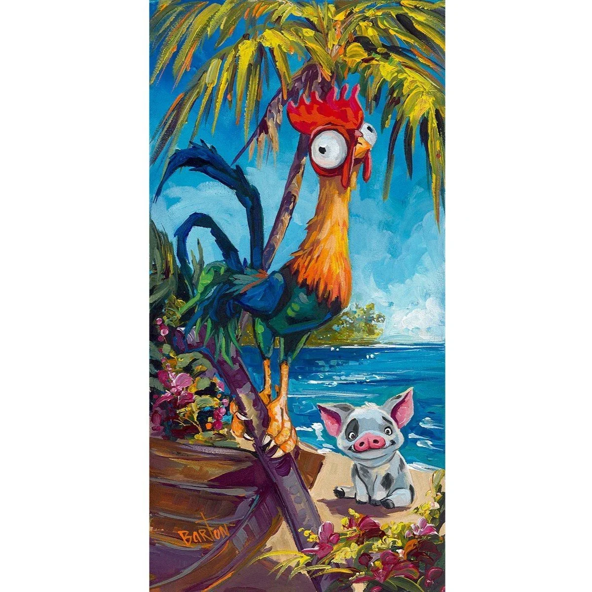 Hei Hei and Pua by Steve Barton  Signed and Numbered Edition.jpg
