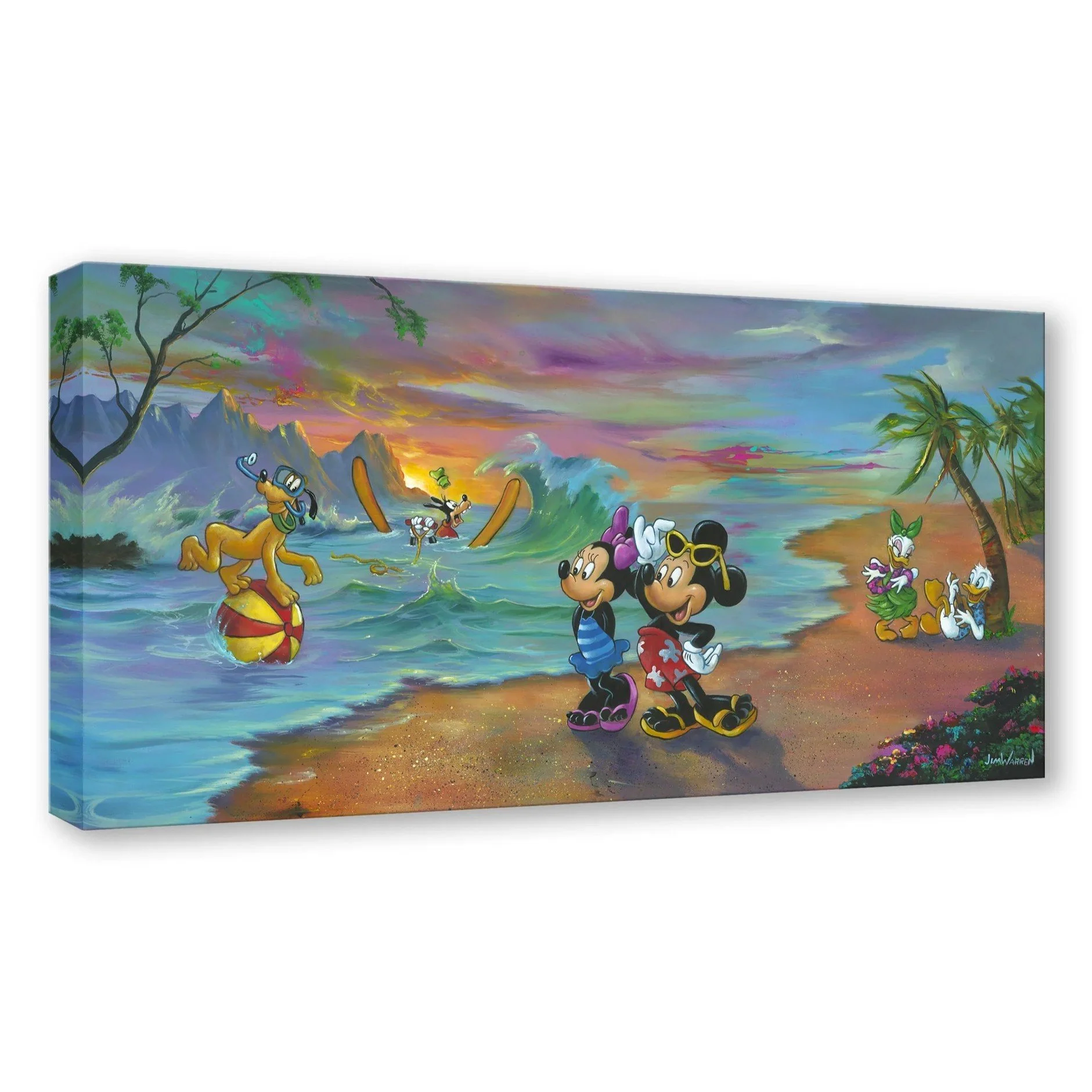 Mickey and the Gang’s Hawaiian Vacation by Jim Warren  Signed and Numbered Edition 2.jpg