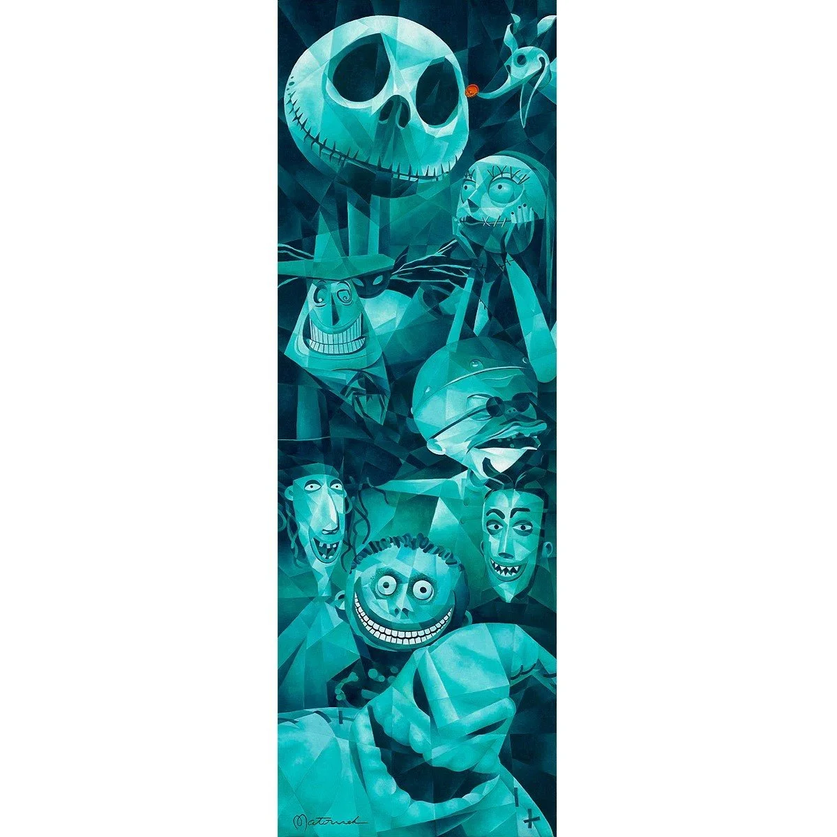 Faces of Halloween Town by Tom Matousek  Signed and Numbered Edition 1.jpg