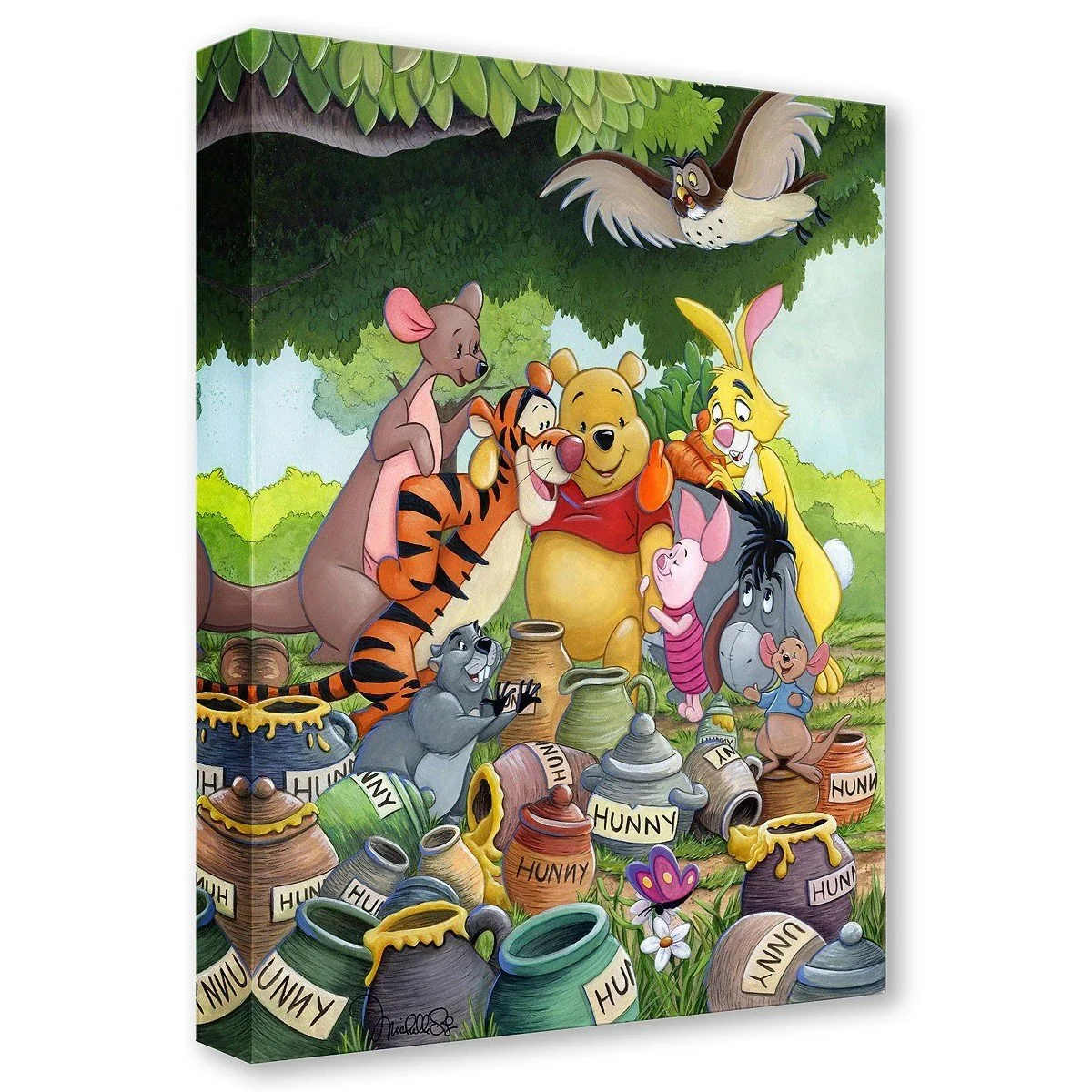 Honey Pot Gathering by Michelle St.Laurent  Premiere Treasure on Canvas.jpg