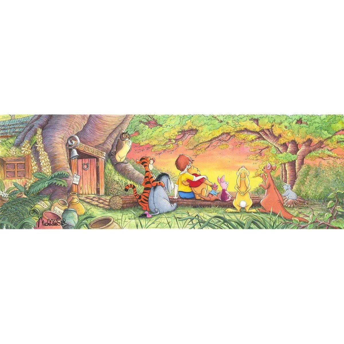 Sunset in the Woods by Michelle St.Laurent 2.jpg