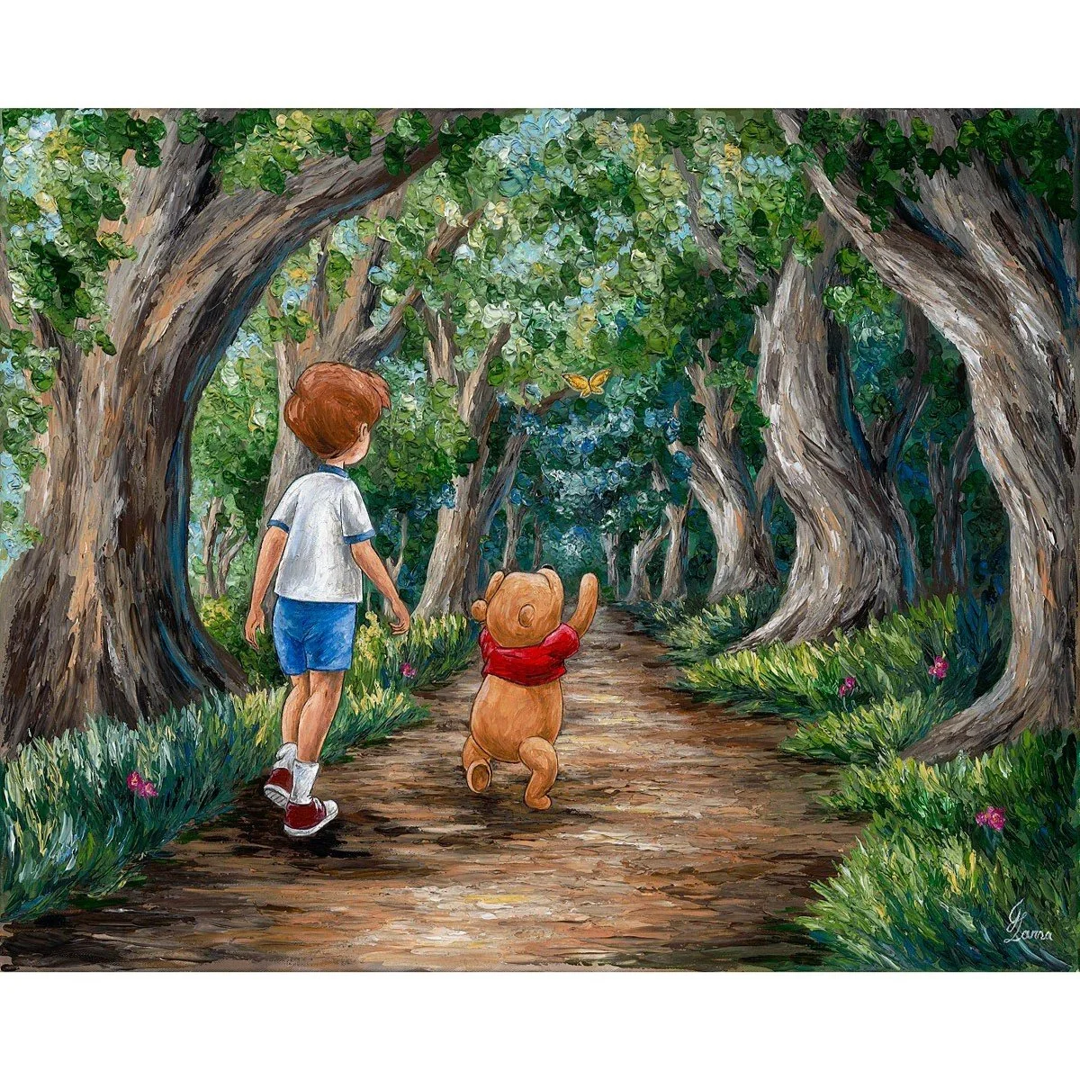 Wooded Path by Jennifer Lanna  Signed and Numbered Edition.jpg