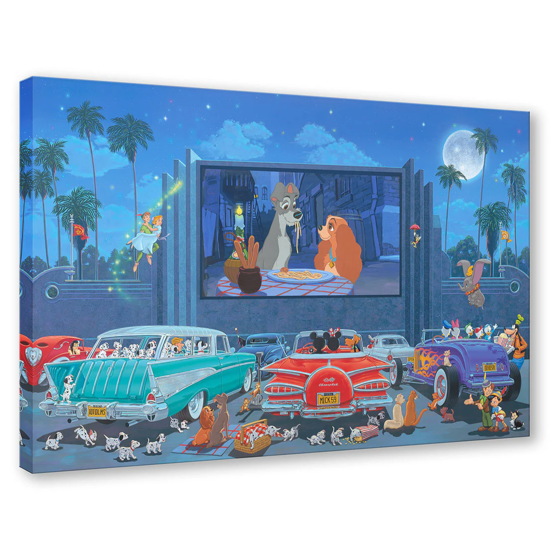 A Night at the Movies by Manuel Hernandez  Premiere Signed and Numbered Edition 2.png