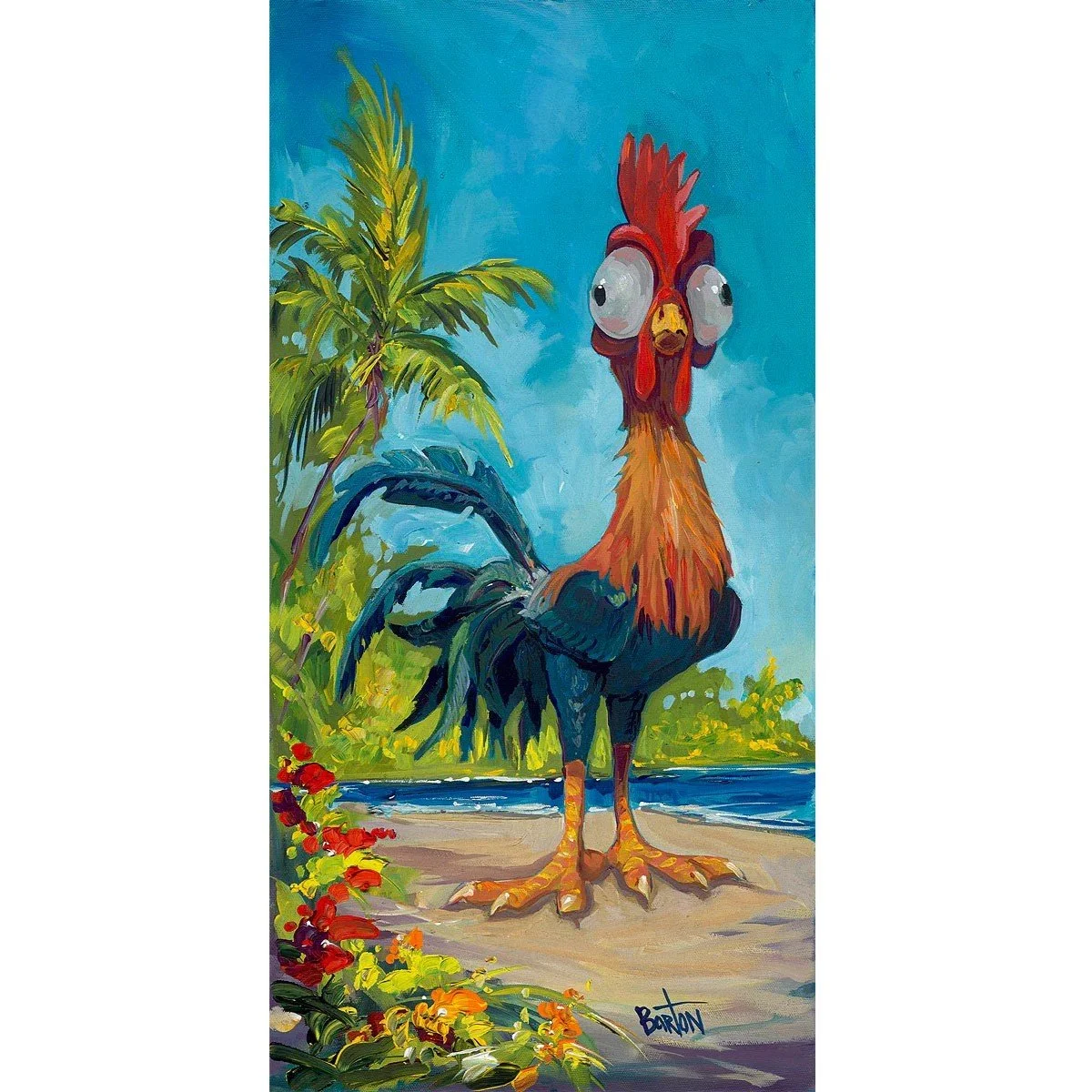 Hei Hei by Steve Barton Signed and Numbered Edition 2.jpg