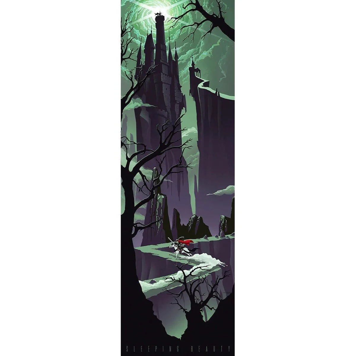 Approaching Maleficent's Castle by JC Richard  Signed and Numbered Edition.jpg