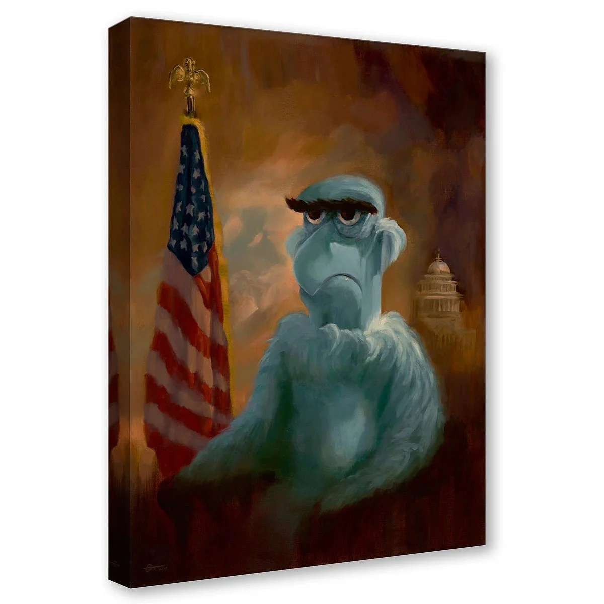 Sam Eagle Presidential Portrait by Christophe Bouchard Signed and Numbered Edition.jpg