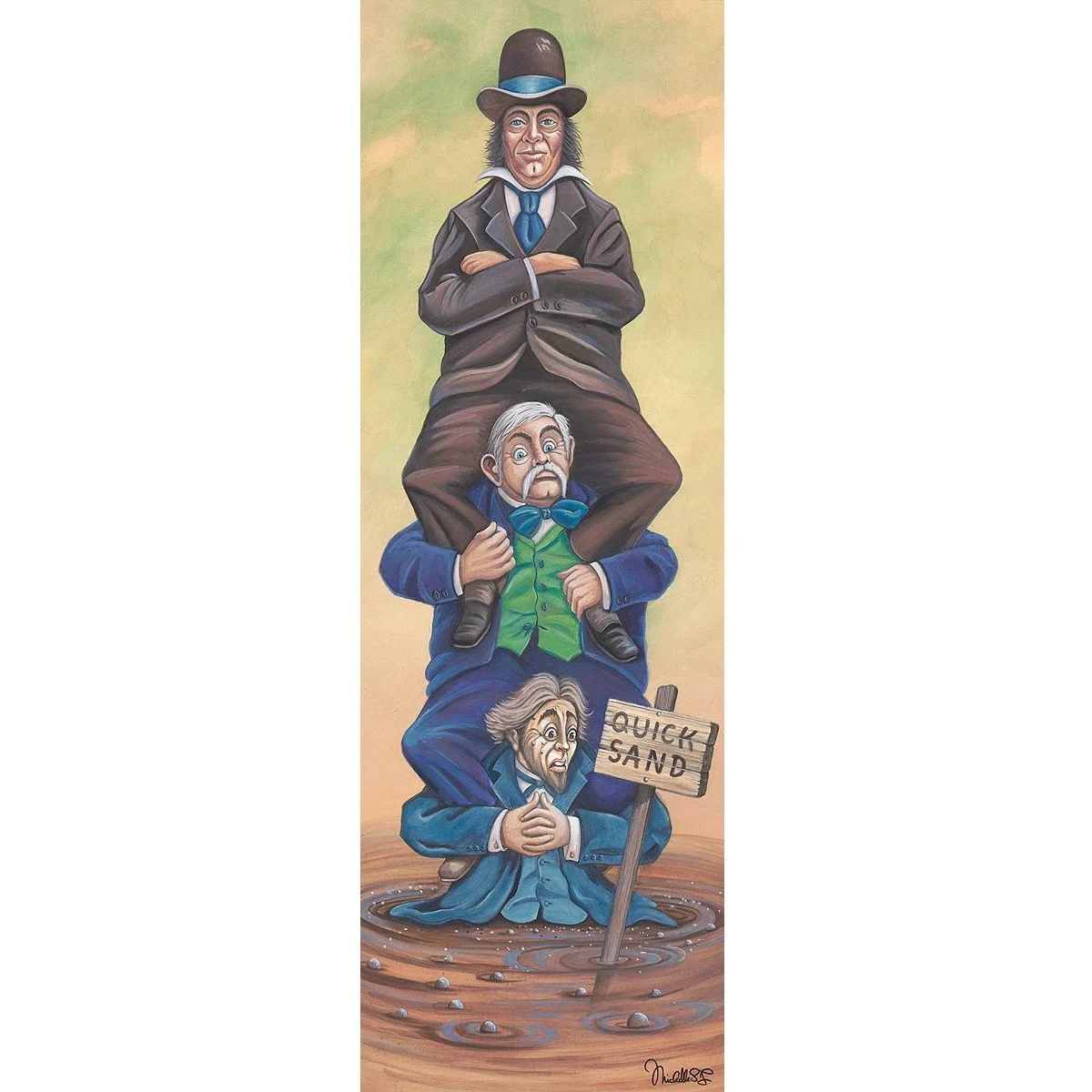 Stretching Portrait The Quicksand Men by Michelle St.Laurent 2.jpg