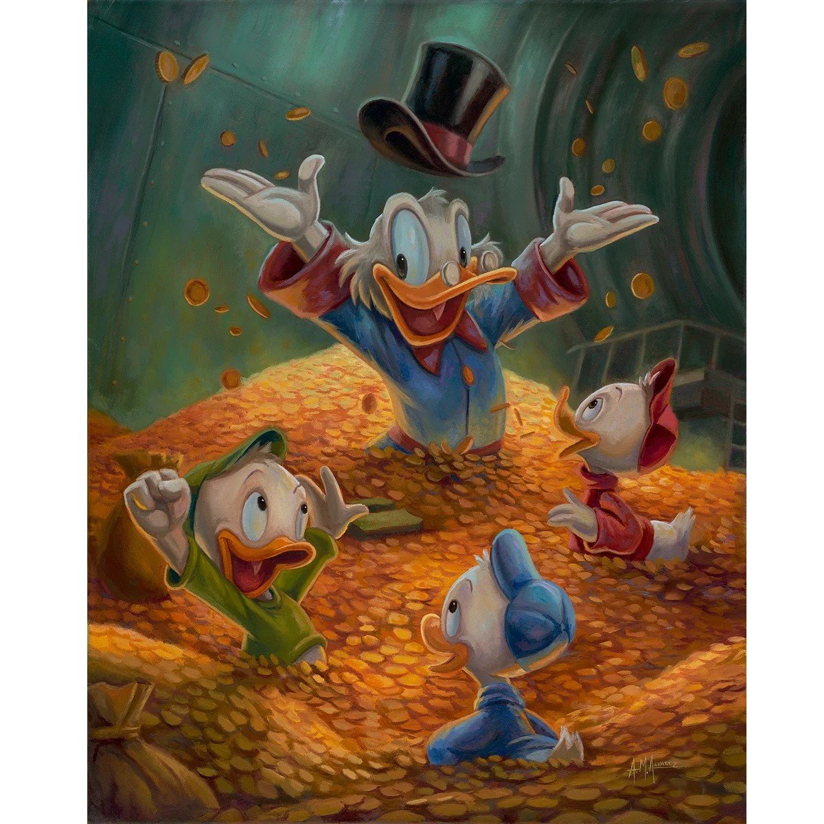 Uncle Scrooge's Greatest Treasure by Angel Alvarez 2.jpg