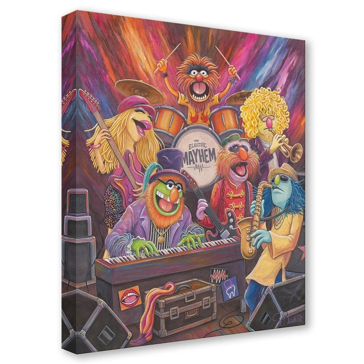Electric Mayhem Unleashed by Michelle St.Laurent Signed and Numbered Edition.jpg