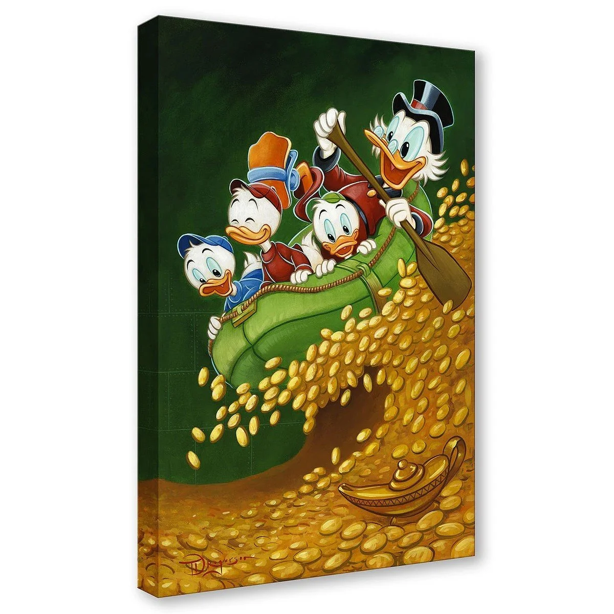 Uncle Scrooge's Wild Ride by Tim Rogerson Signed and Numbered Edition.jpg