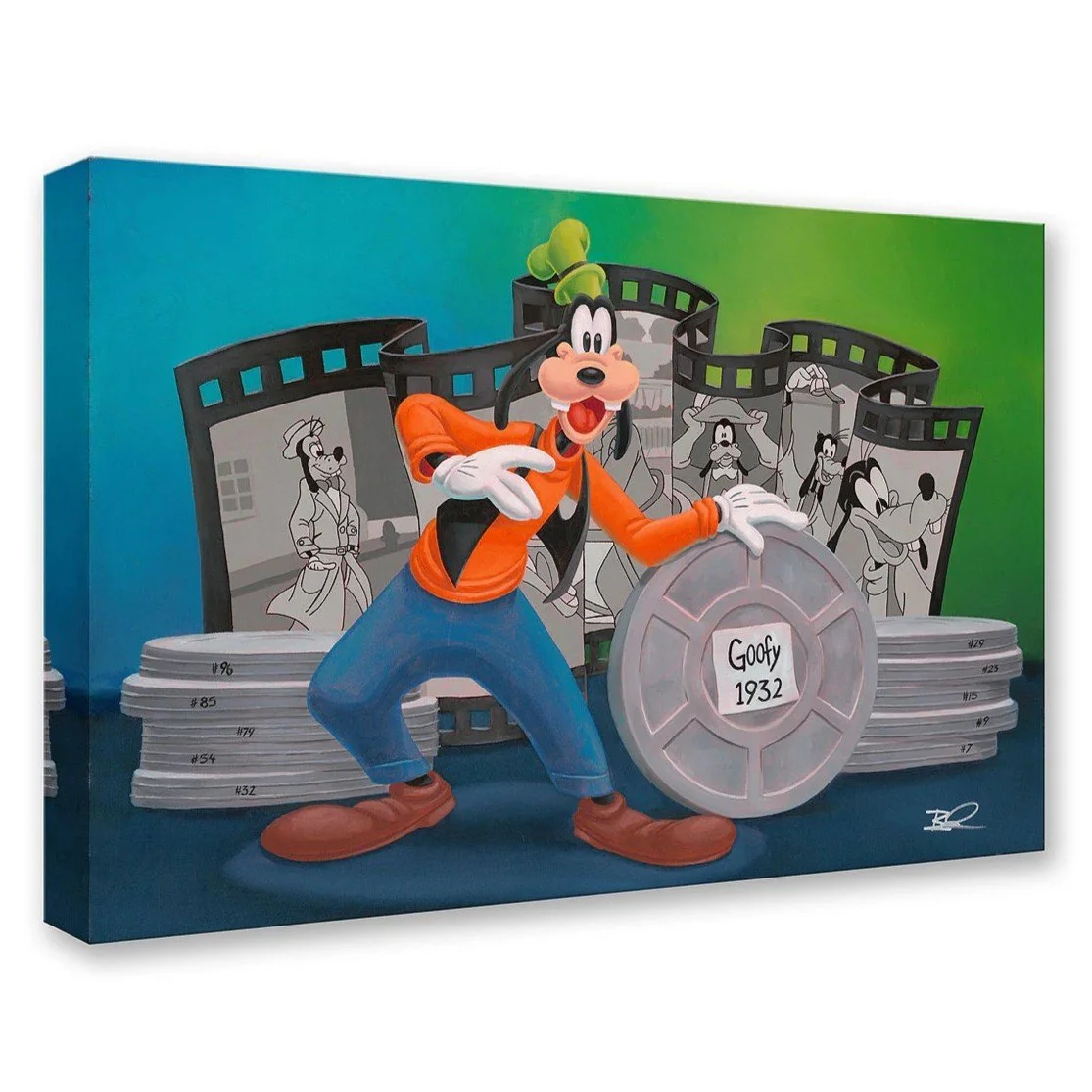 Icons of Animation Goofy by Ben Olson  Signed and Numbered Edition 2.jpg