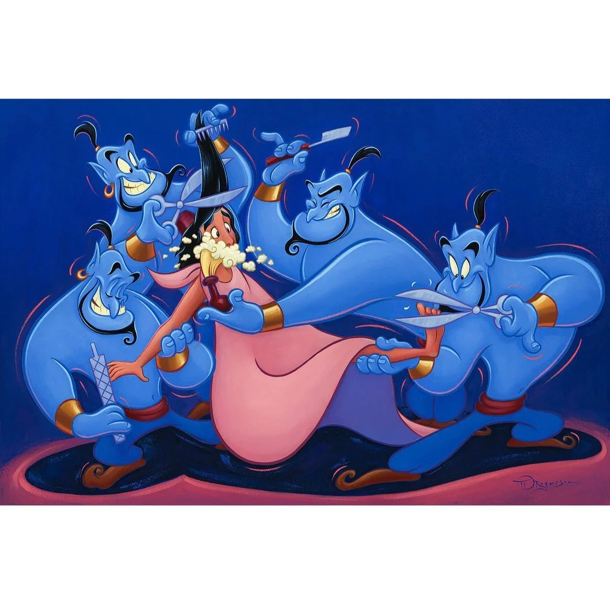 Genie at Your Service by Tim Rogerson  Premiere Treasure on Canvas 2.jpg