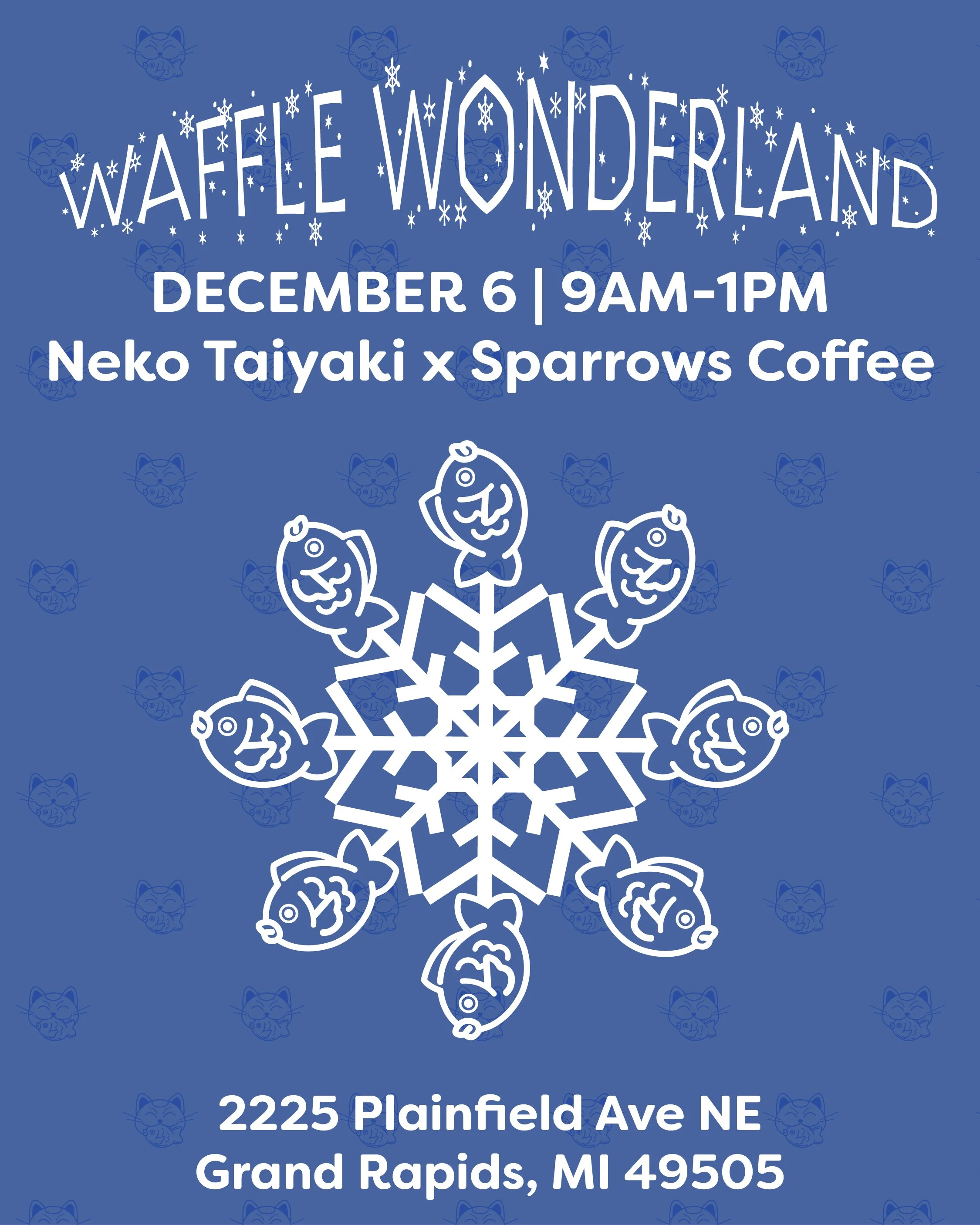 Waffle Wonderland at Sparrows Coffee