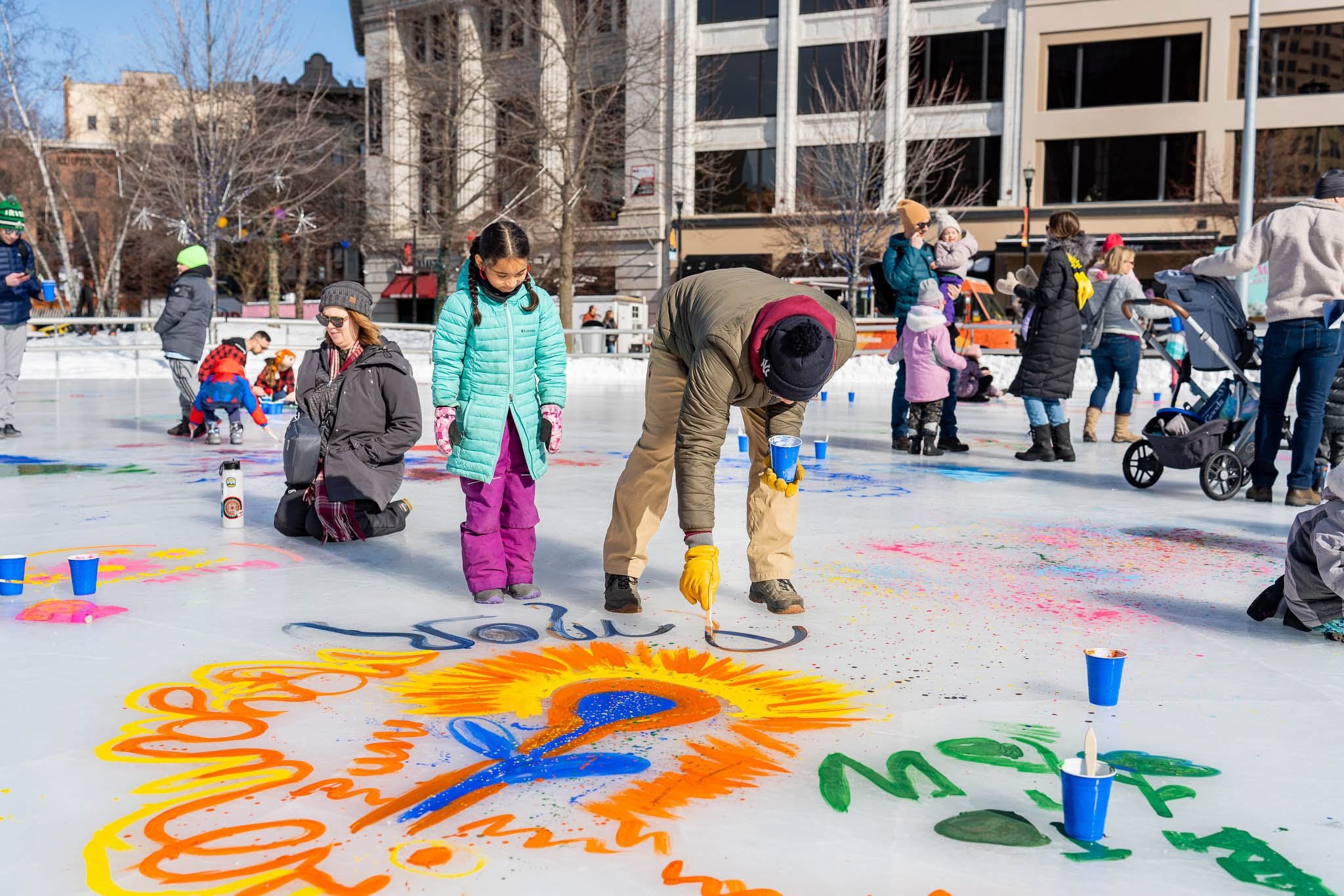 Paint the Park at World of Winter