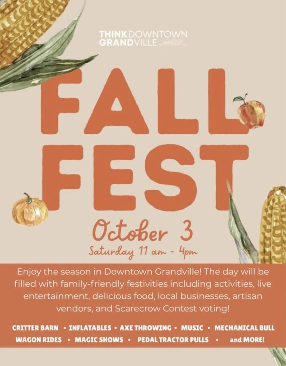 Downtown Grandville Fall Fest 2026