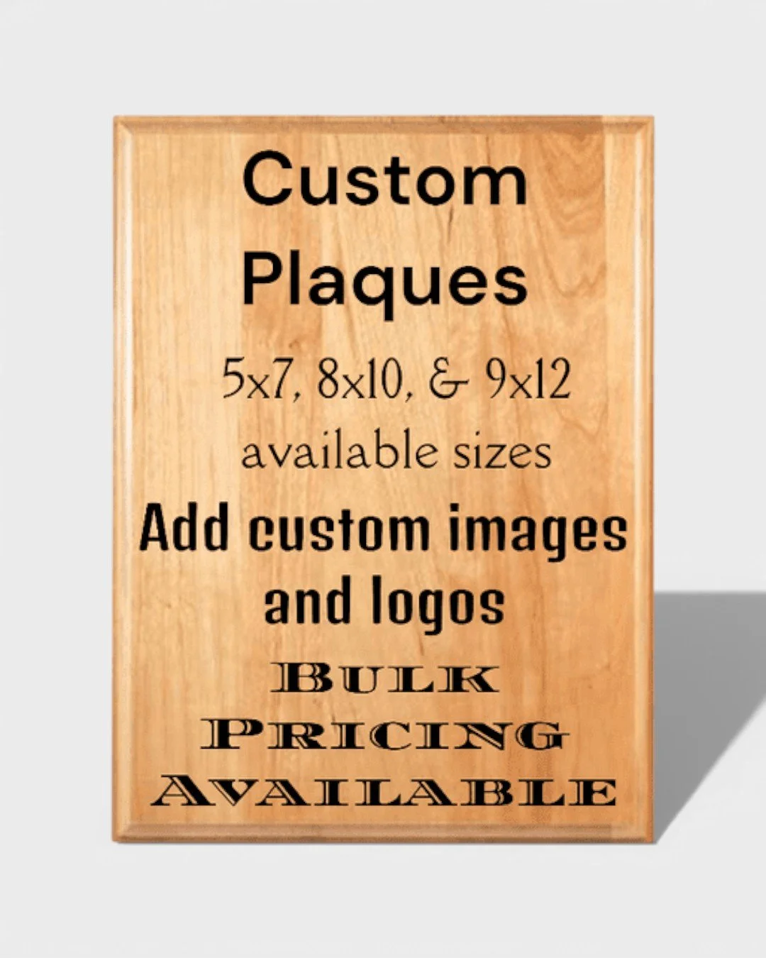 The Command Package - Plaques