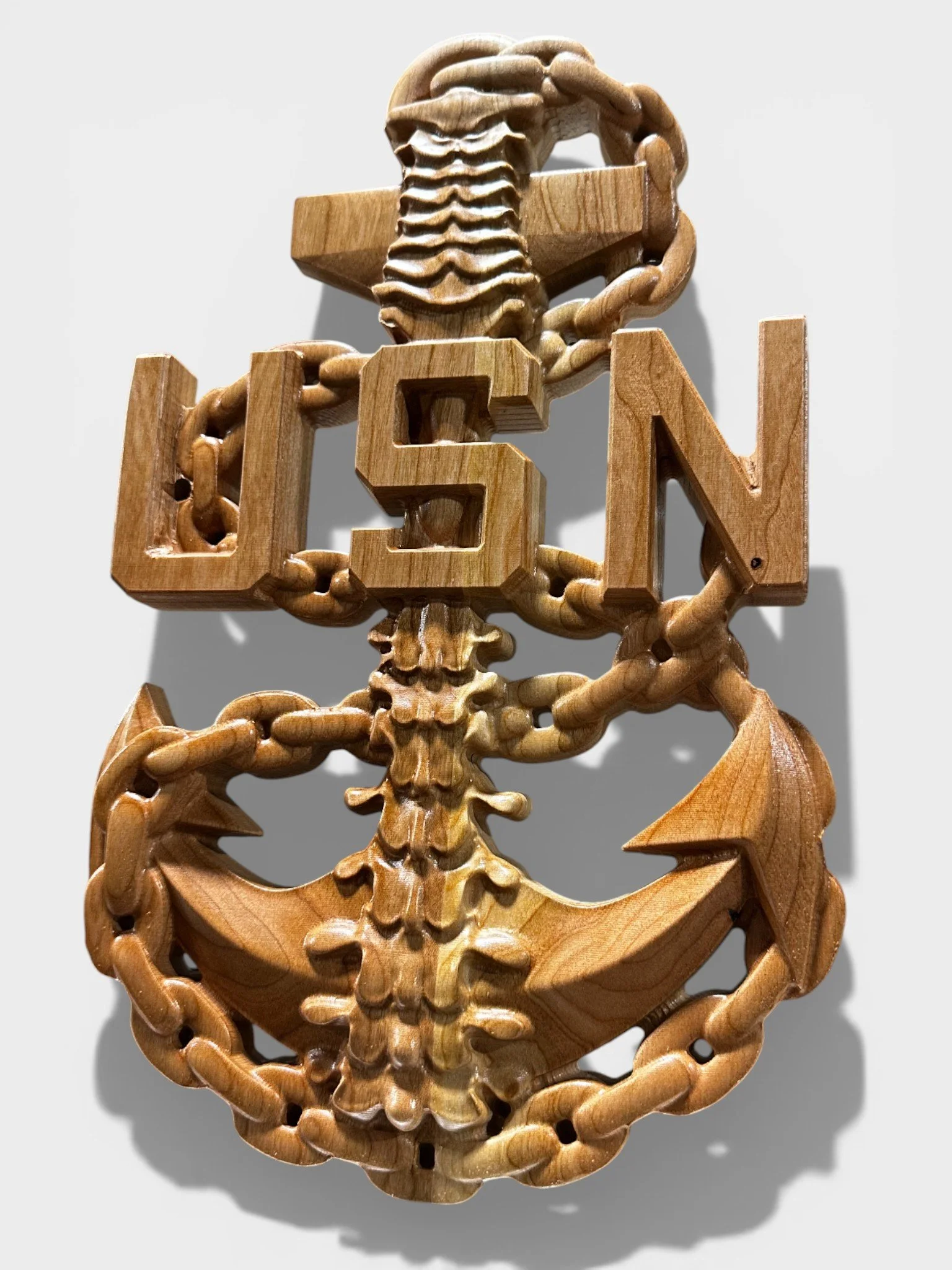 USN Chief's "Backbone of the Navy" Anchor
