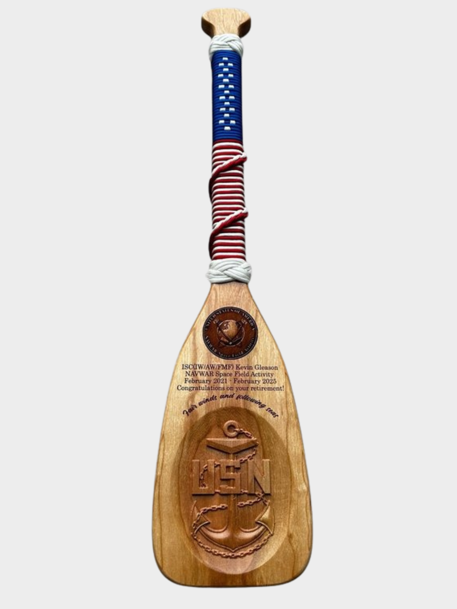 Navy and Coast Guard Chief Petty Officer Paddle
