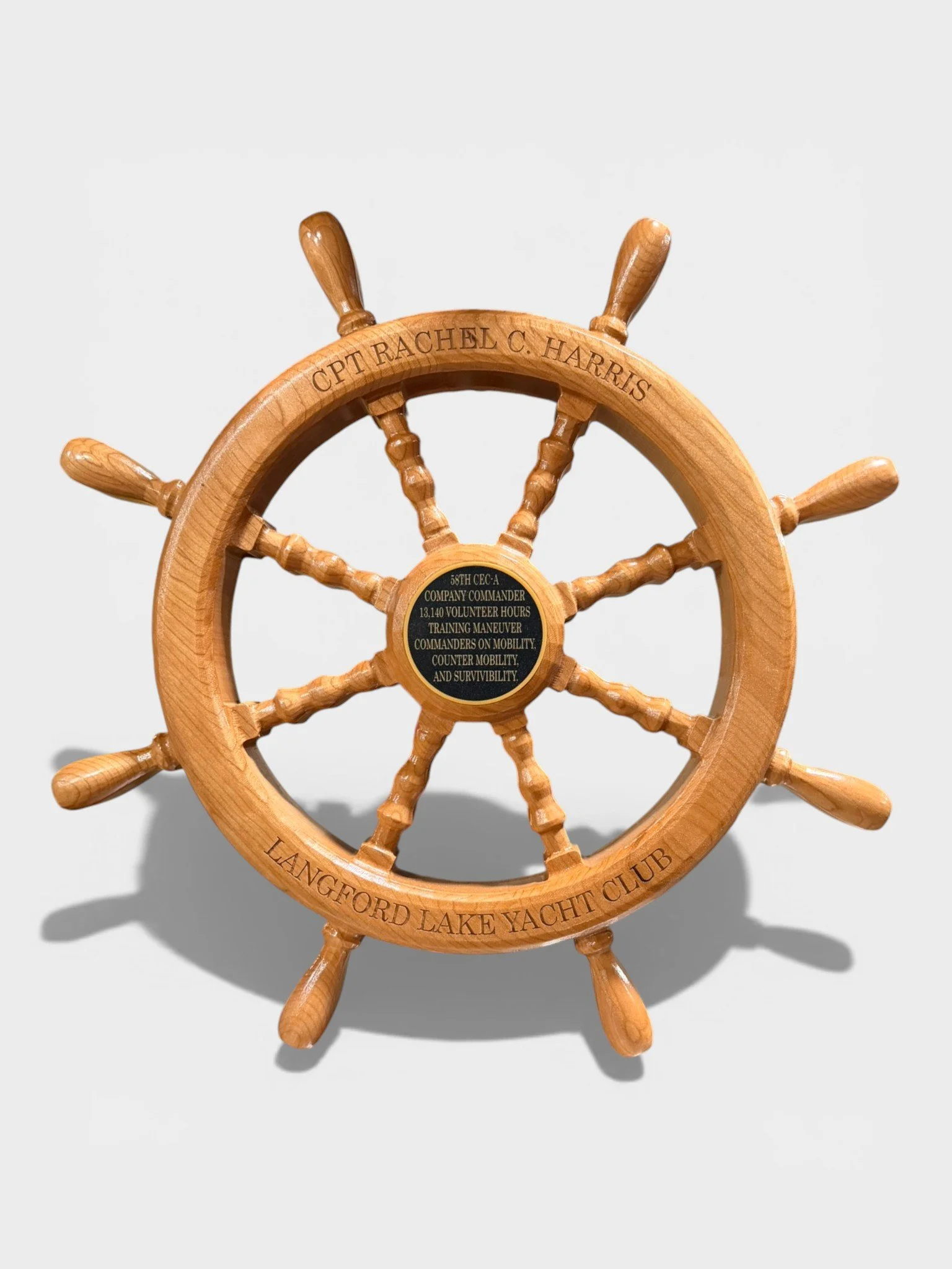 Wooden Ships Wheel