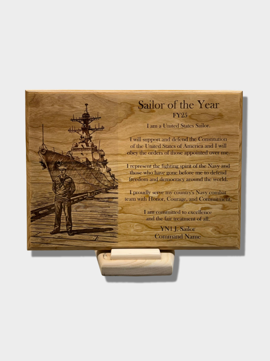 Sailor of the Year with Creed