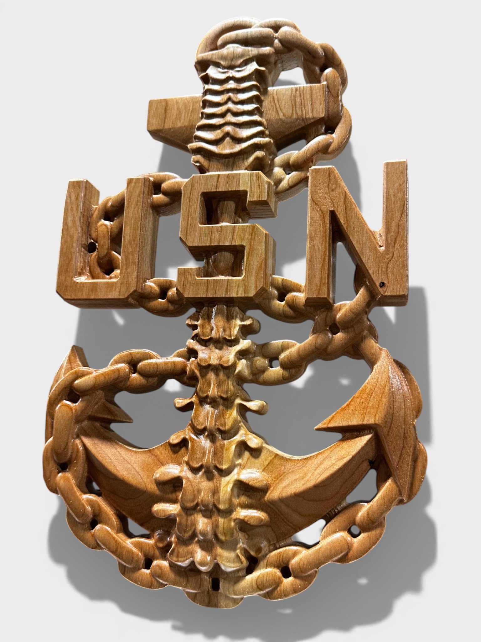 USN Chief's "Backbone of the Navy" Anchor