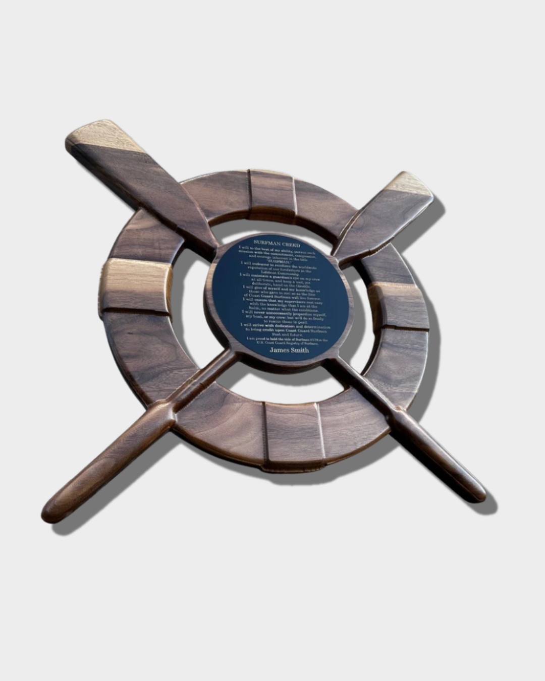 Coast Guard Surfman Pin Plaque