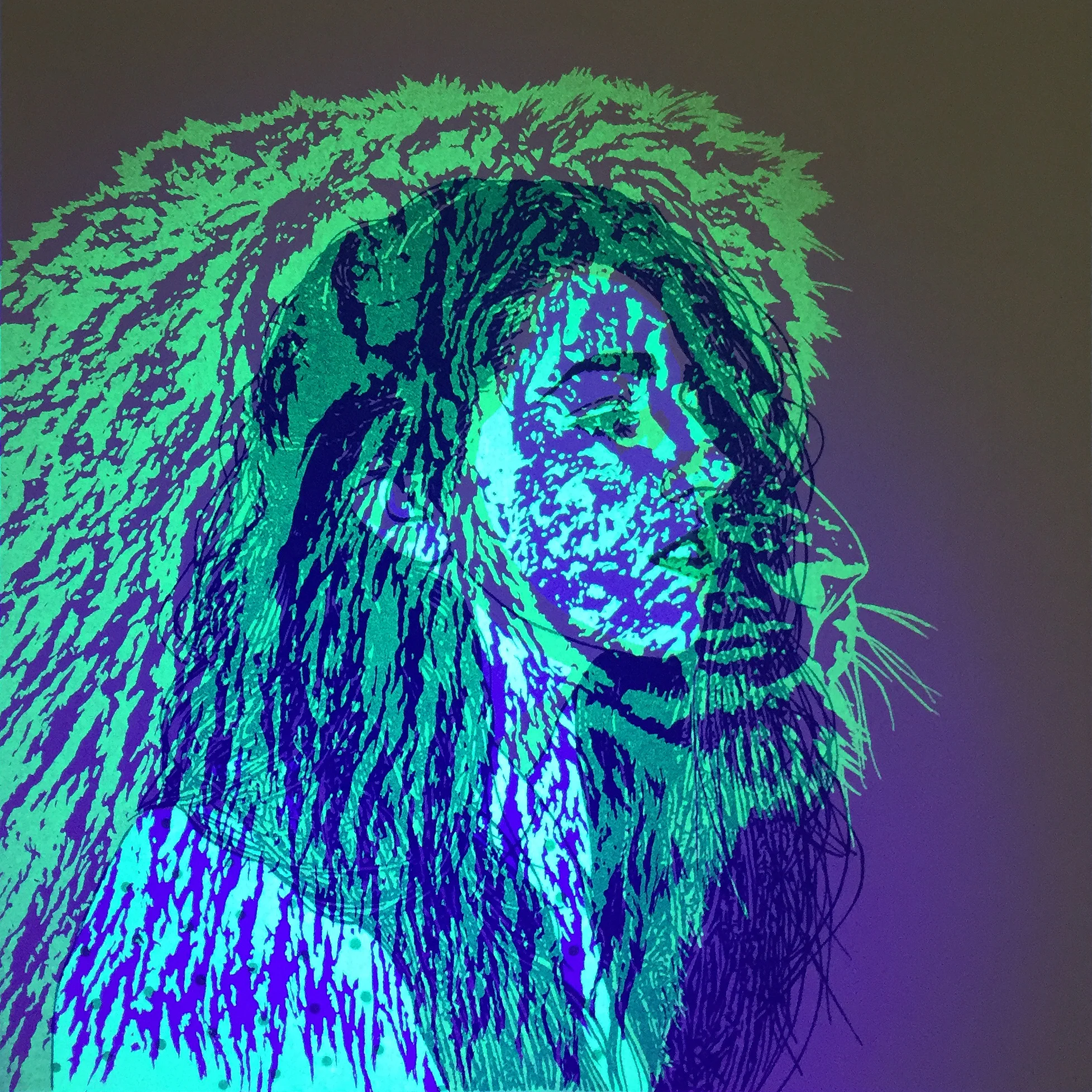 Stevi (under UV light)